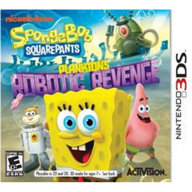 SpongeBob SquarePants: Plankton's Robotic Revenge - Nintendo 3DS