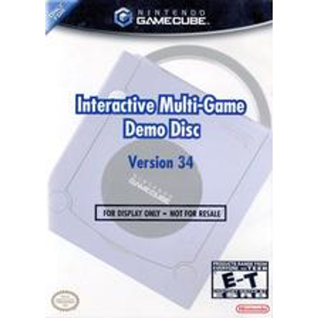 Interactive Multi-Game Demo Disc Version 34 - Gamecube