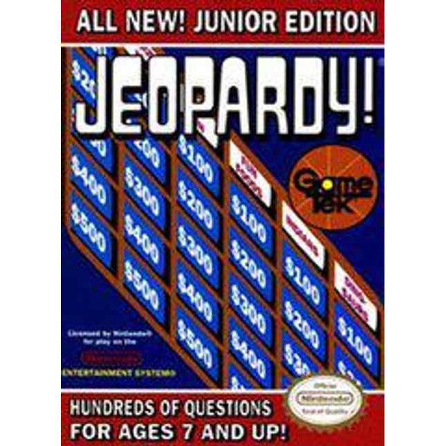 Jeopardy Jr - NES