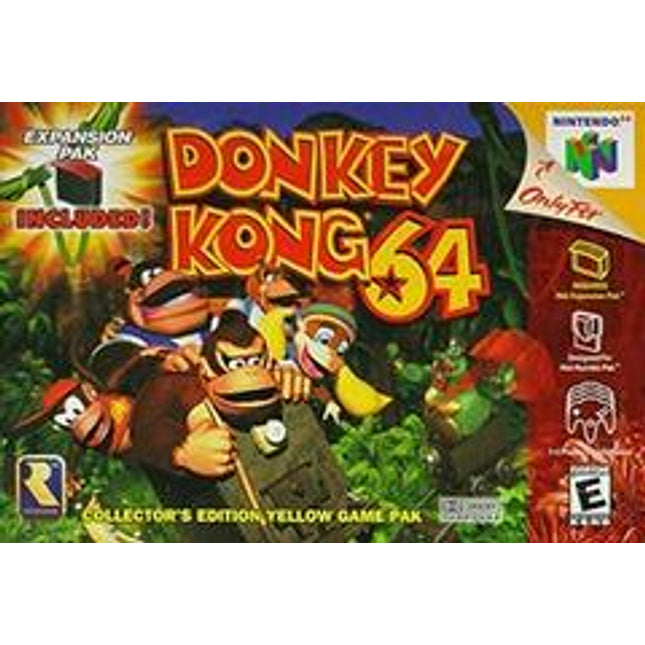 Donkey Kong 64 [Expansion Pak Bundle] - Nintendo 64