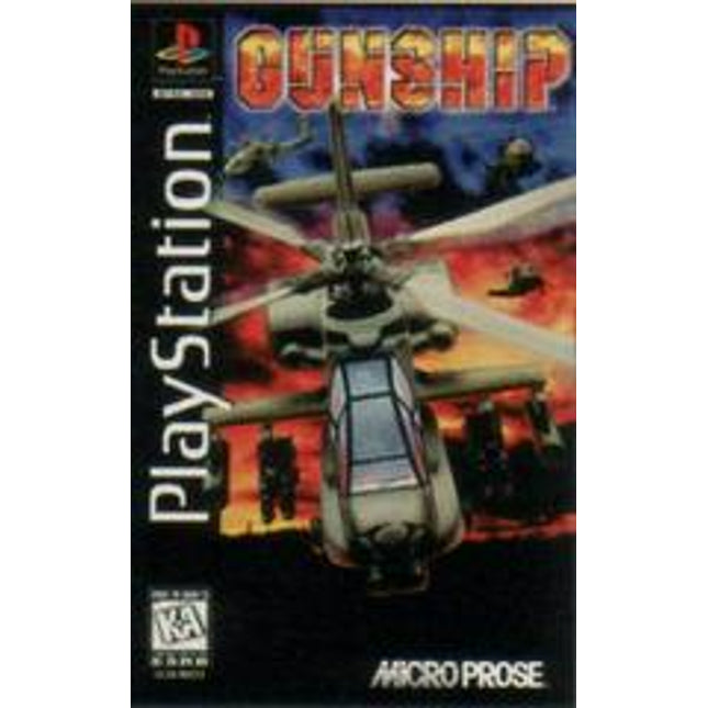 Gunship [Long Box] - Playstation