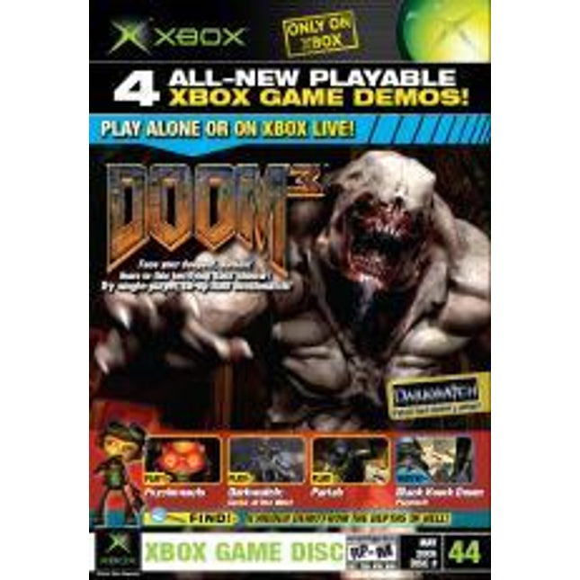Official Xbox Magazine Demo Disc 44 - Xbox