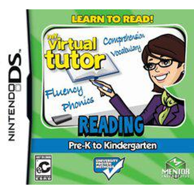 My Virtual Tutor Reading Adventure: Pre-K to Kindergarten - Nintendo DS