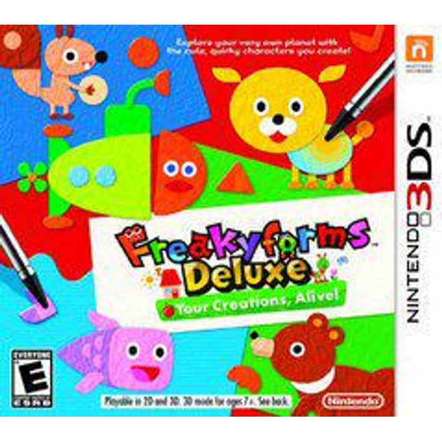Freakyforms Deluxe Your Creations Alive - Nintendo 3DS
