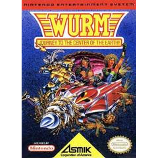 Wurm Journey to the Center of the Earth - NES
