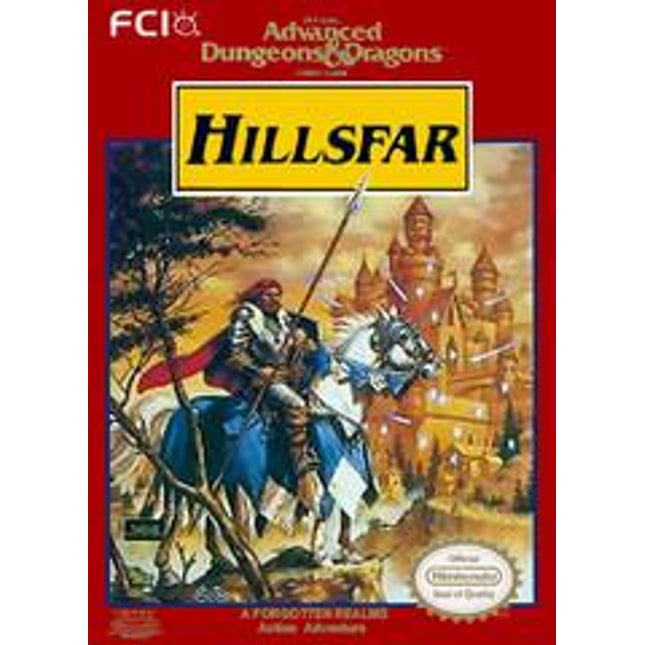Advanced Dungeons & Dragons Hillsfar - NES