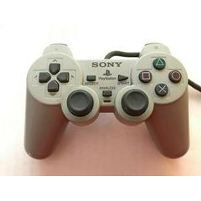 Gray Dual Analog Controller - Playstation