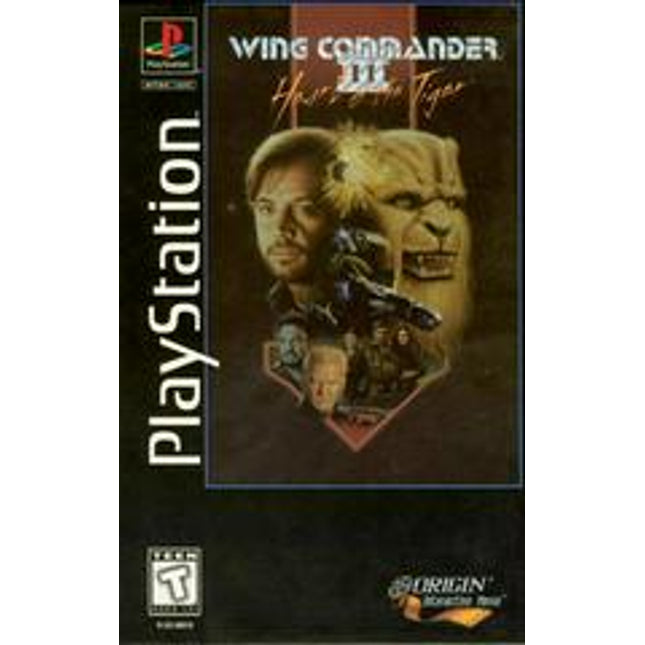 Wing Commander III Heart of the Tiger [Long Box] - Playstation