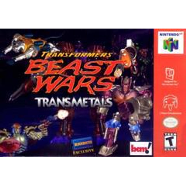 Transformers Beast Wars Transmetals - Nintendo 64