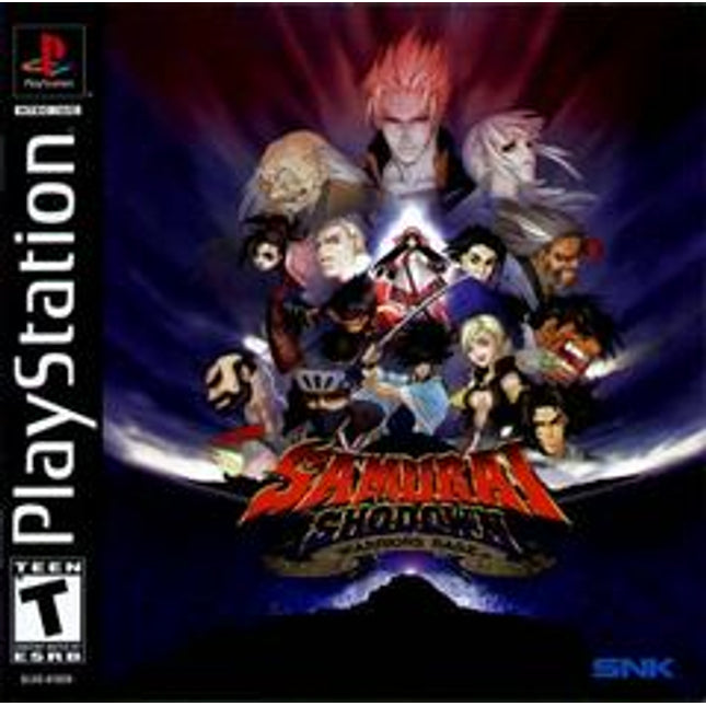 Samurai Shodown Warrior's Rage - Playstation