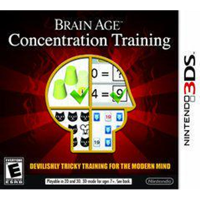 Brain Age: Concentration Training - Nintendo 3DS