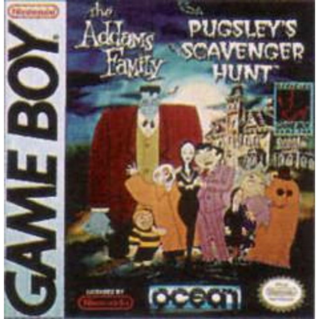 Addams Family Pugsley's Scavenger Hunt - GameBoy