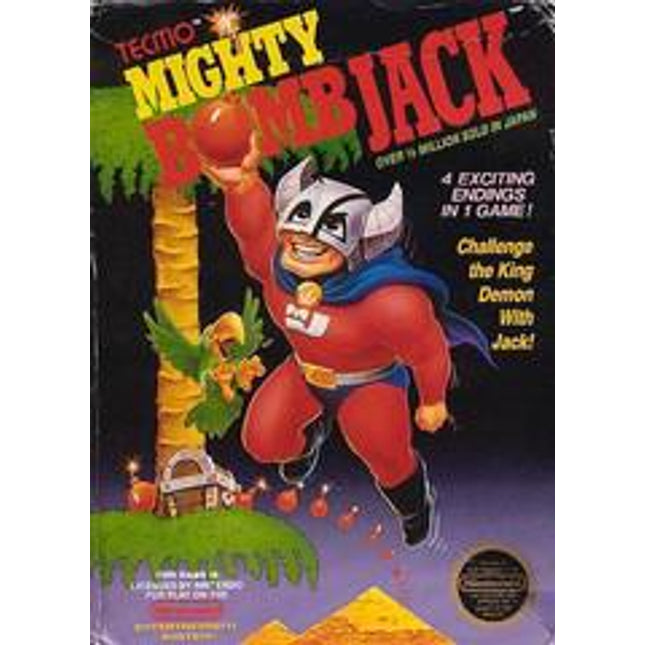 Mighty Bomb Jack [5 Screw] - NES