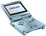 Pearl Blue Gameboy Advance SP - GameBoy Advance