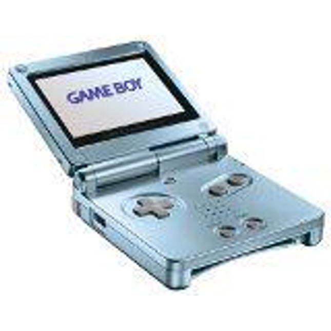 Pearl Blue Gameboy Advance SP - GameBoy Advance