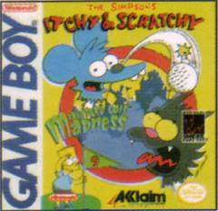 Itchy and Scratchy Miniature Golf Madness - GameBoy