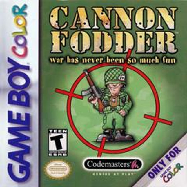 Cannon Fodder - GameBoy Color