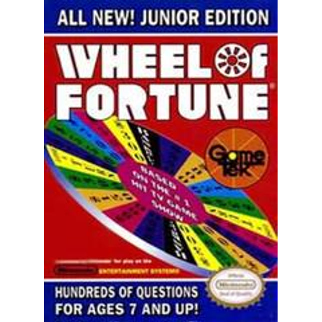 Wheel of Fortune Junior Edition - NES