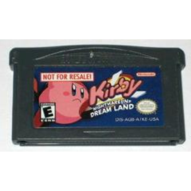 Kirby Nightmare in Dreamland [Not for Resale] - GameBoy Advance
