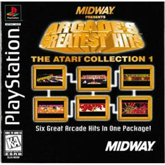 Arcade's Greatest Hits Atari Collection 1 - Playstation