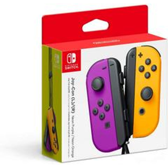 Joy-Con Neon Purple & Neon Orange - Nintendo Switch