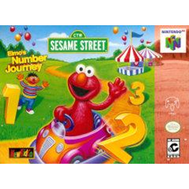 Elmo's Number Journey - Nintendo 64