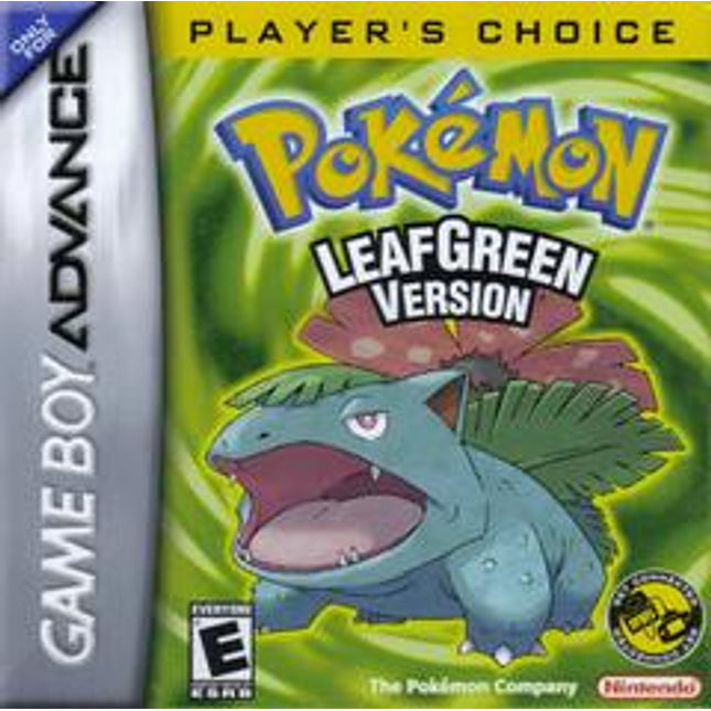 Pokemon LeafGreen Version [Player's Choice] - GameBoy Advance