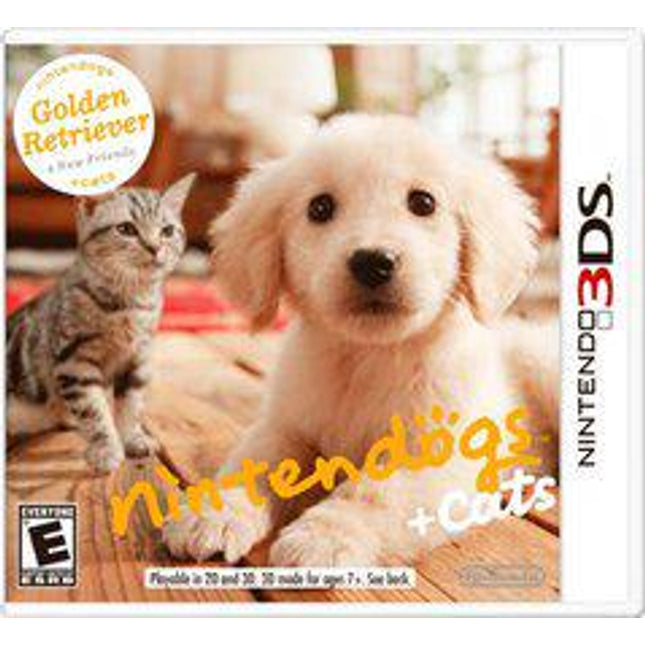 Nintendogs + Cats: Golden Retriever & New Friends - Nintendo 3DS