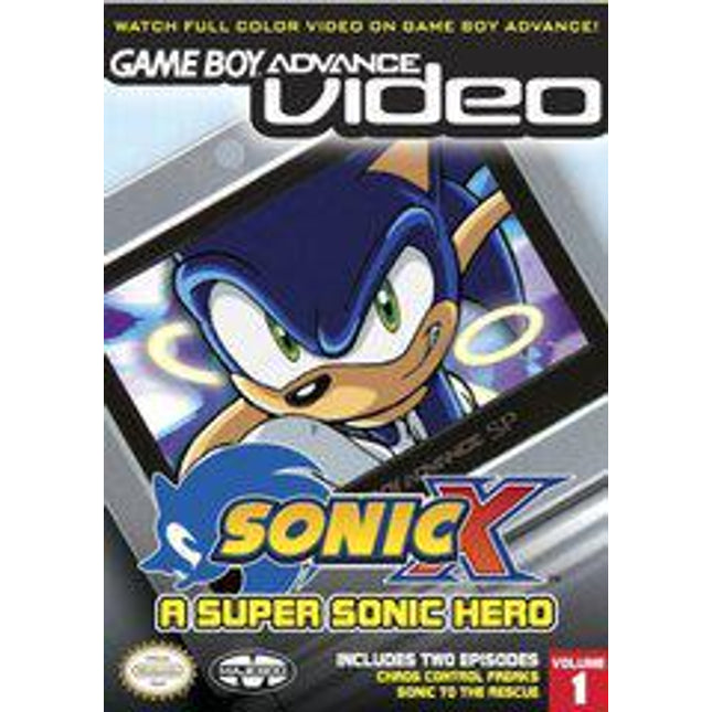 GBA Video Sonic X Volume 1 - GameBoy Advance