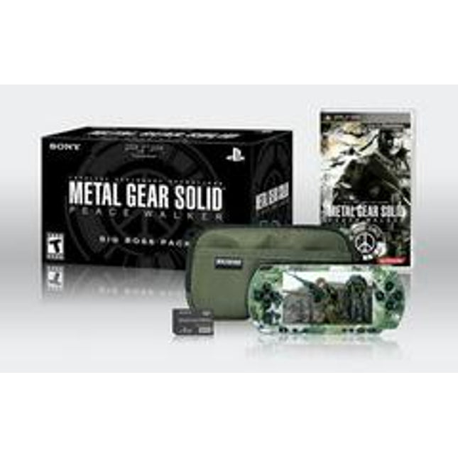 PSP 3000 Limited Edition Metal Gear Big Boss Bundle - PSP