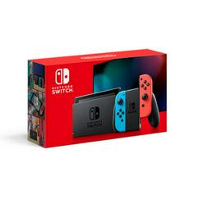 Nintendo Switch with Blue and Red Joy-con [Version 2] - Nintendo Switch