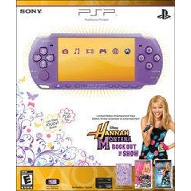 PSP 3000 Limited Edition Hanna Montana Version [Purple] - PSP