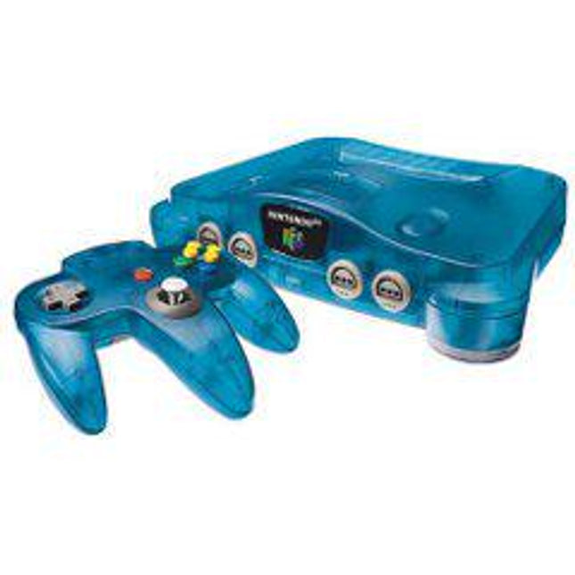 Funtastic Ice Blue Nintendo 64 System - Nintendo 64