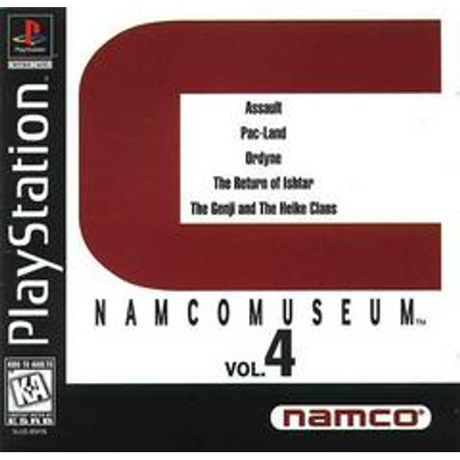 Namco Museum Volume 4 - Playstation