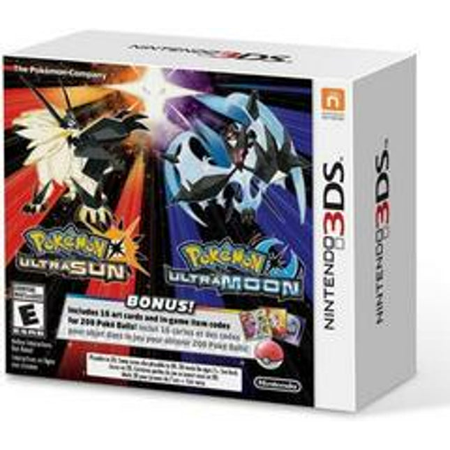 Pokemon Ultra Sun & Pokemon Ultra Moon Dual Pack - Nintendo 3DS