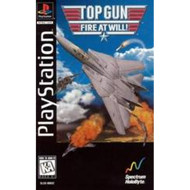 Top Gun Fire at Will [Long Box] - Playstation