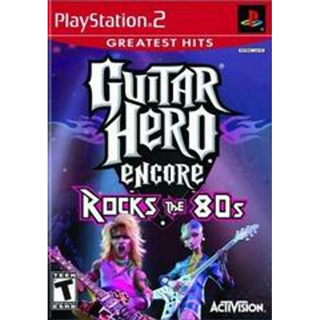Guitar Hero Encore Rocks the 80's [Greatest Hits] - Playstation 2