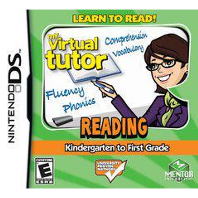 My Virtual Tutor Reading Adventure: Kindergarten to First - Nintendo DS