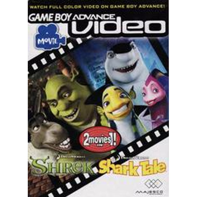GBA Video Shrek & Shark Tale - GameBoy Advance