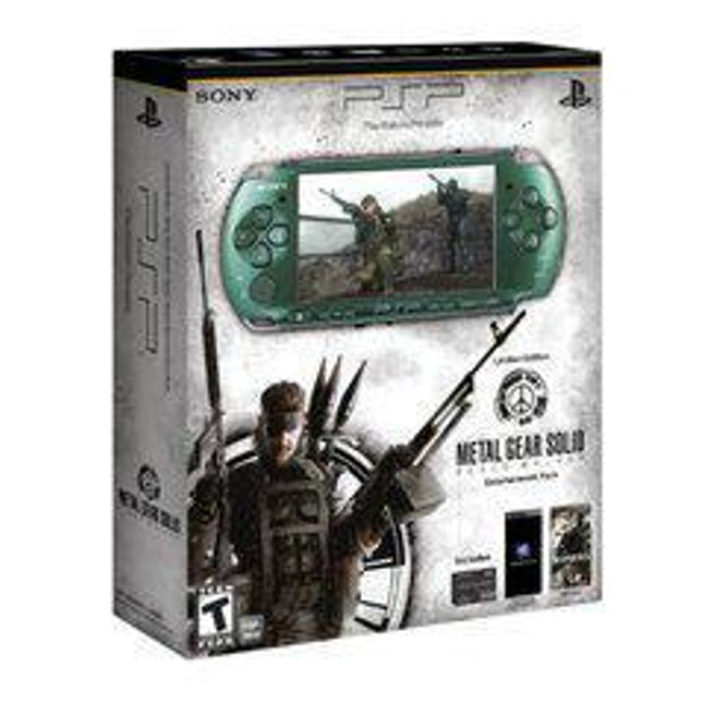 PSP 3000 Limited Edition Metal Gear Version [Green] - PSP