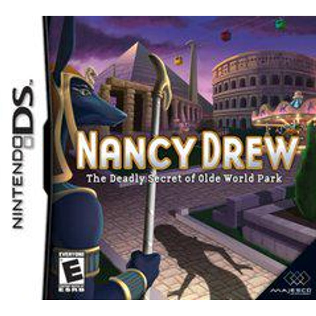 Nancy Drew The Deadly Secret of Old World Park - Nintendo DS