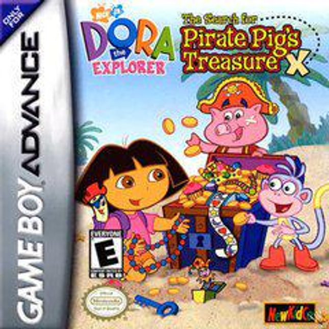 Dora the Explorer: The Hunt for Pirate Pig's Treasure - GameBoy Advance