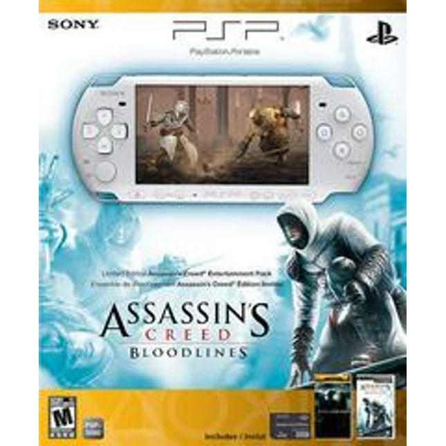 PSP 3001 Limited Edition Assassin's Creed Bloodlines [White] - PSP