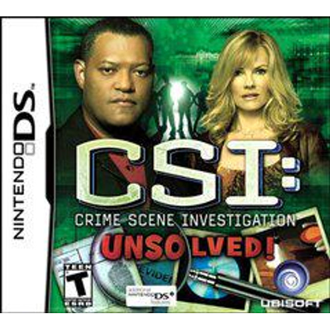 CSI: Crime Scene Investigation Unsolved - Nintendo DS