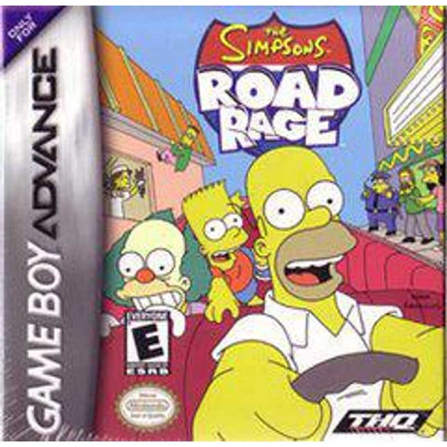 The Simpsons Road Rage - GameBoy Advance
