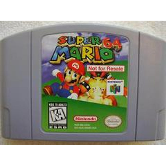 Super Mario 64 [Not for Resale] - Nintendo 64