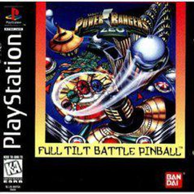 Power Rangers Zeo Battle Pinball - Playstation
