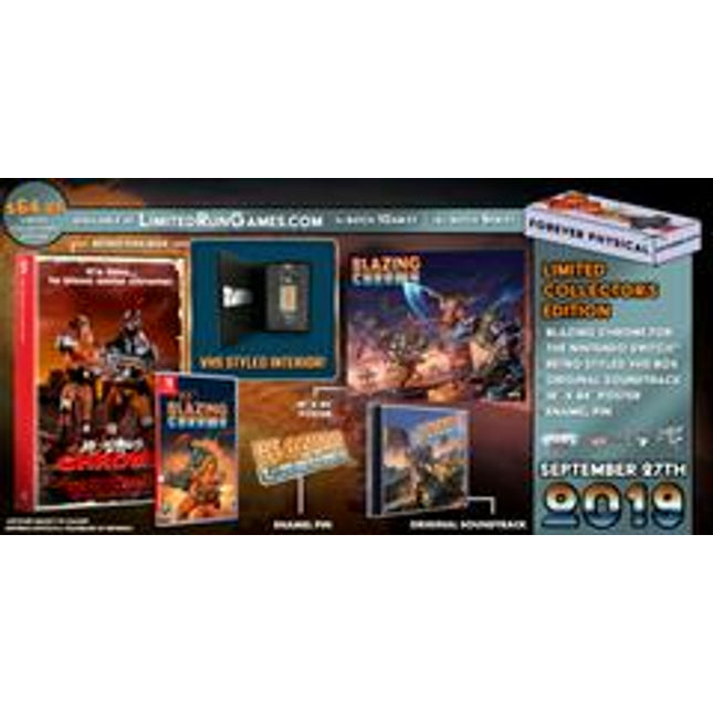 Blazing Chrome [Collector's Edition] - Nintendo Switch