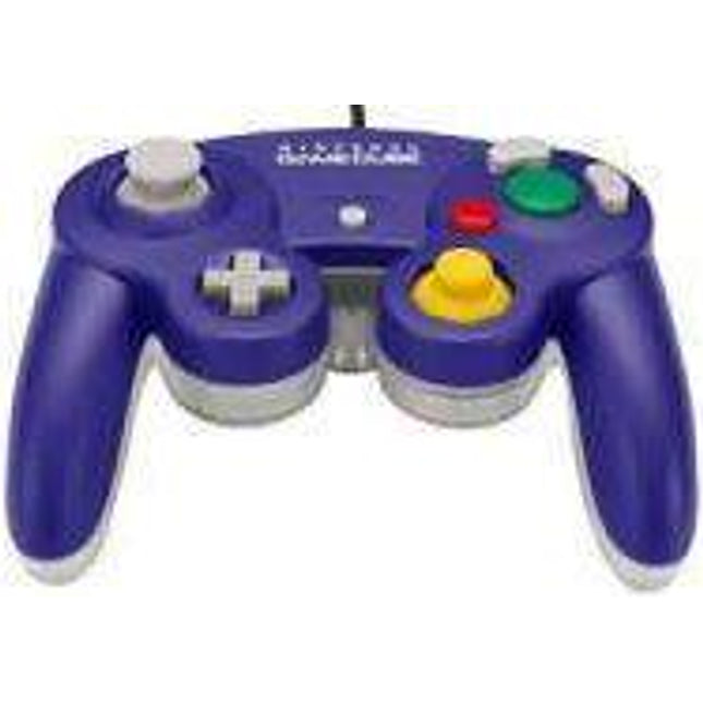 Purple and Clear Controller - Gamecube