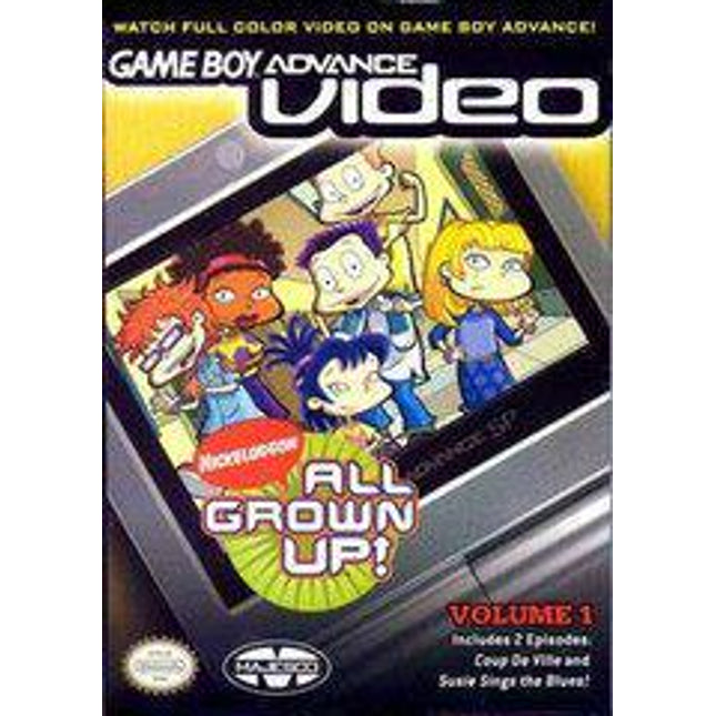 GBA Video All Grown Up Volume 1 - GameBoy Advance